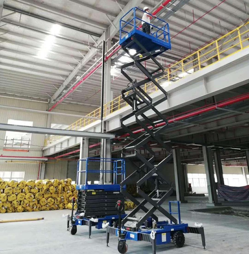 枣庄助力行走剪叉式高空作业平台